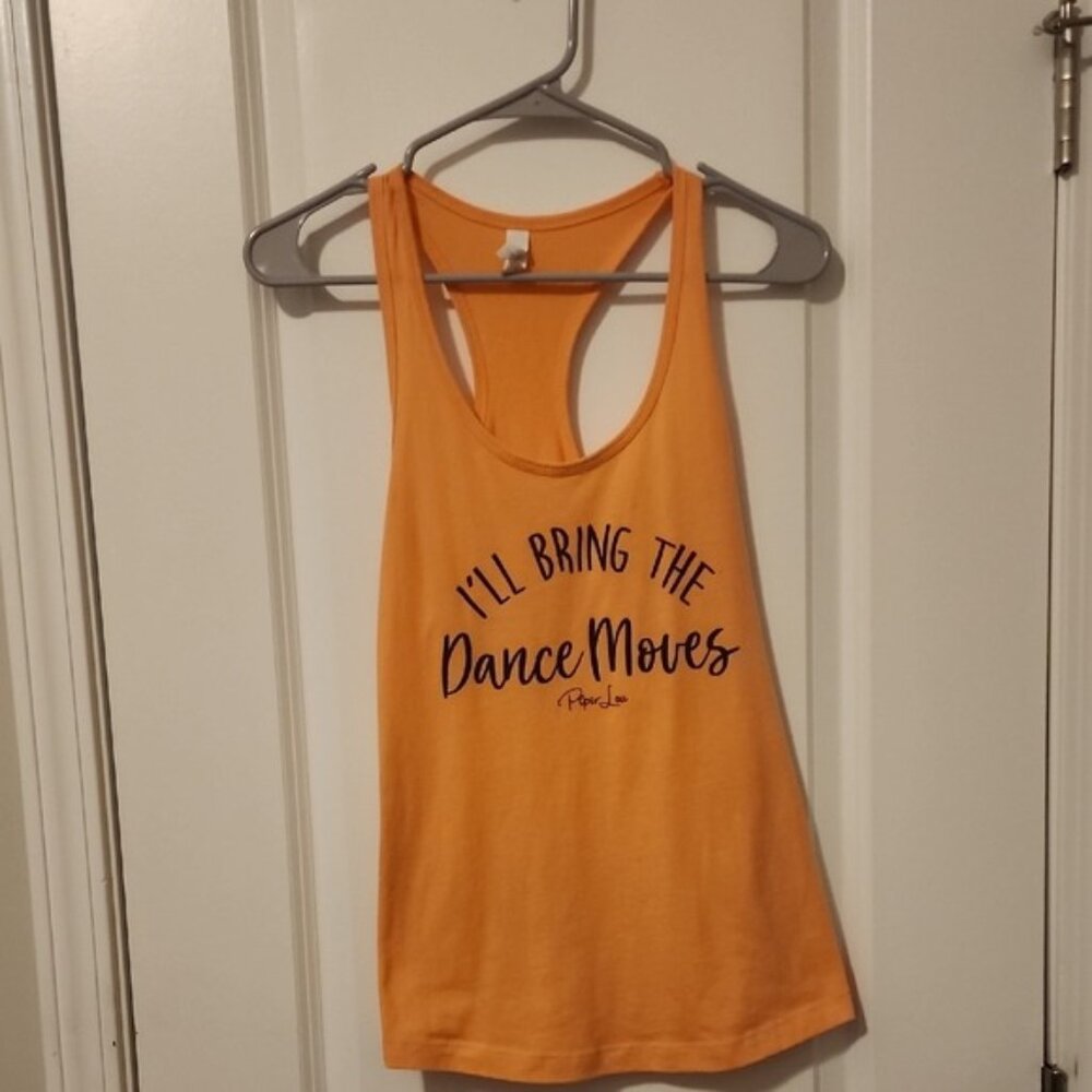 Piper Lou I'll Bring The Dance Moves Tank Top Size Medium